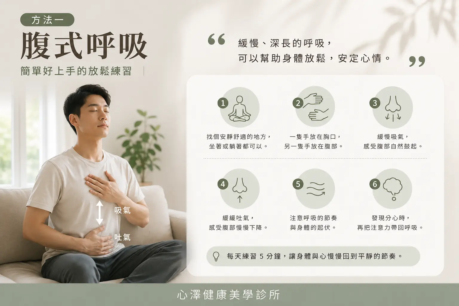 腹式呼吸